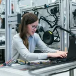 Profesional tecnológico desarrollando software en entorno moderno con it&people en sector alta tecnología